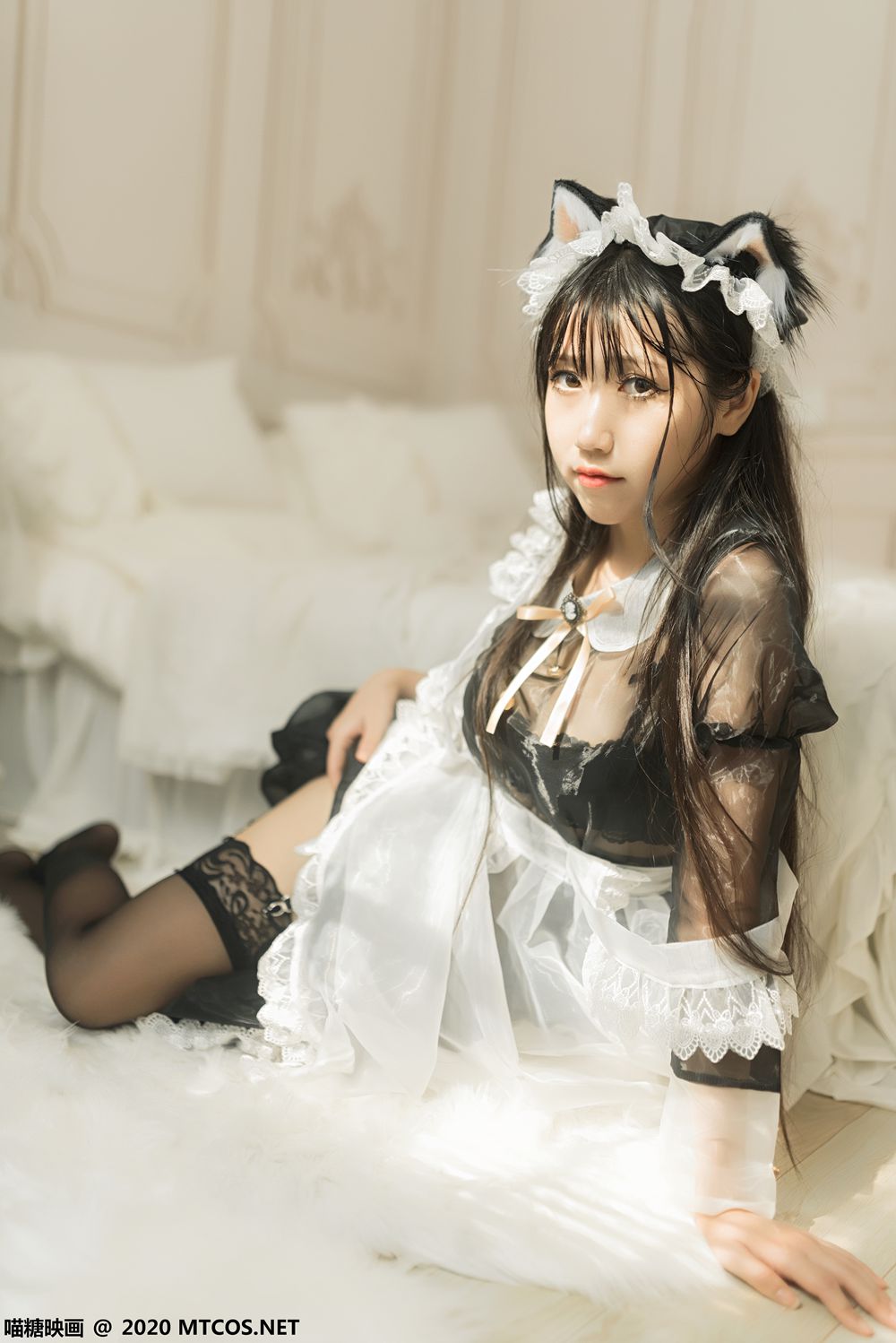 图片[25]-[喵糖映画] VOL.084 猫耳女仆装 在线浏览 – 速更版-美库