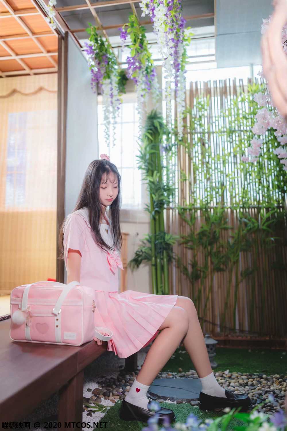 图片[33]-[喵糖映画] VOL.087 日系粉色JK 在线浏览 – 速更版-美库