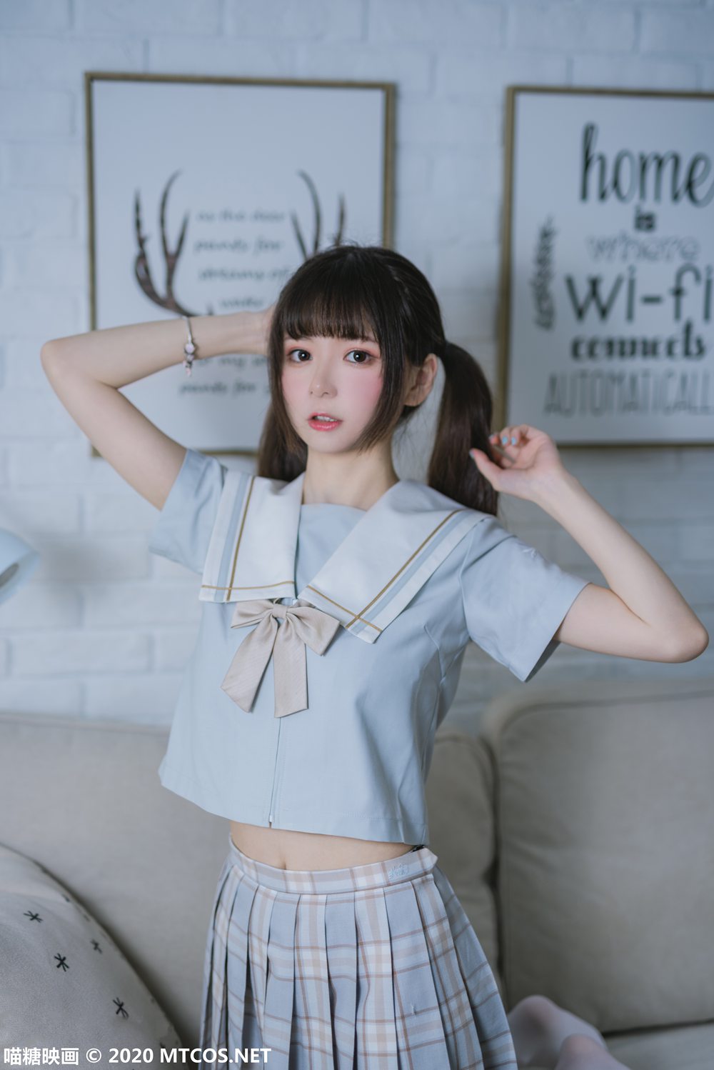 图片[25]-[喵糖映画] VOL.094 双马尾学妹 在线浏览 – 速更版-美库