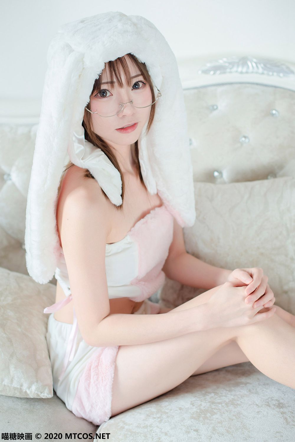 图片[26]-[喵糖映画] VOL.096 Kitaro_绮太郎 兔耳家居服 在线浏览 – 速更版-美库