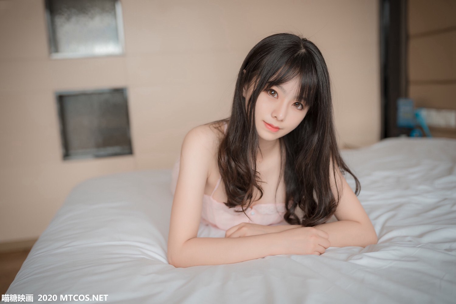 图片[26]-[喵糖映画] VOL.104 粉色吊带睡衣 在线浏览 – 速更版-美库