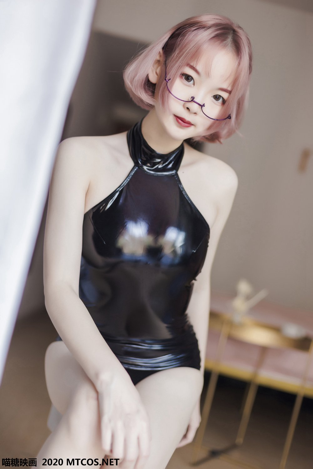 图片[20]-[喵糖映画] VOL.110 长腿眼镜娘 在线浏览 – 速更版-美库