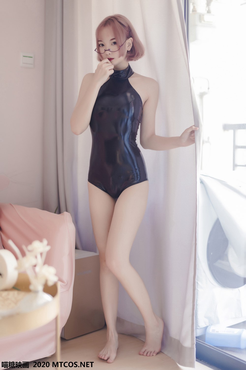 图片[40]-[喵糖映画] VOL.110 长腿眼镜娘 在线浏览 – 速更版-美库