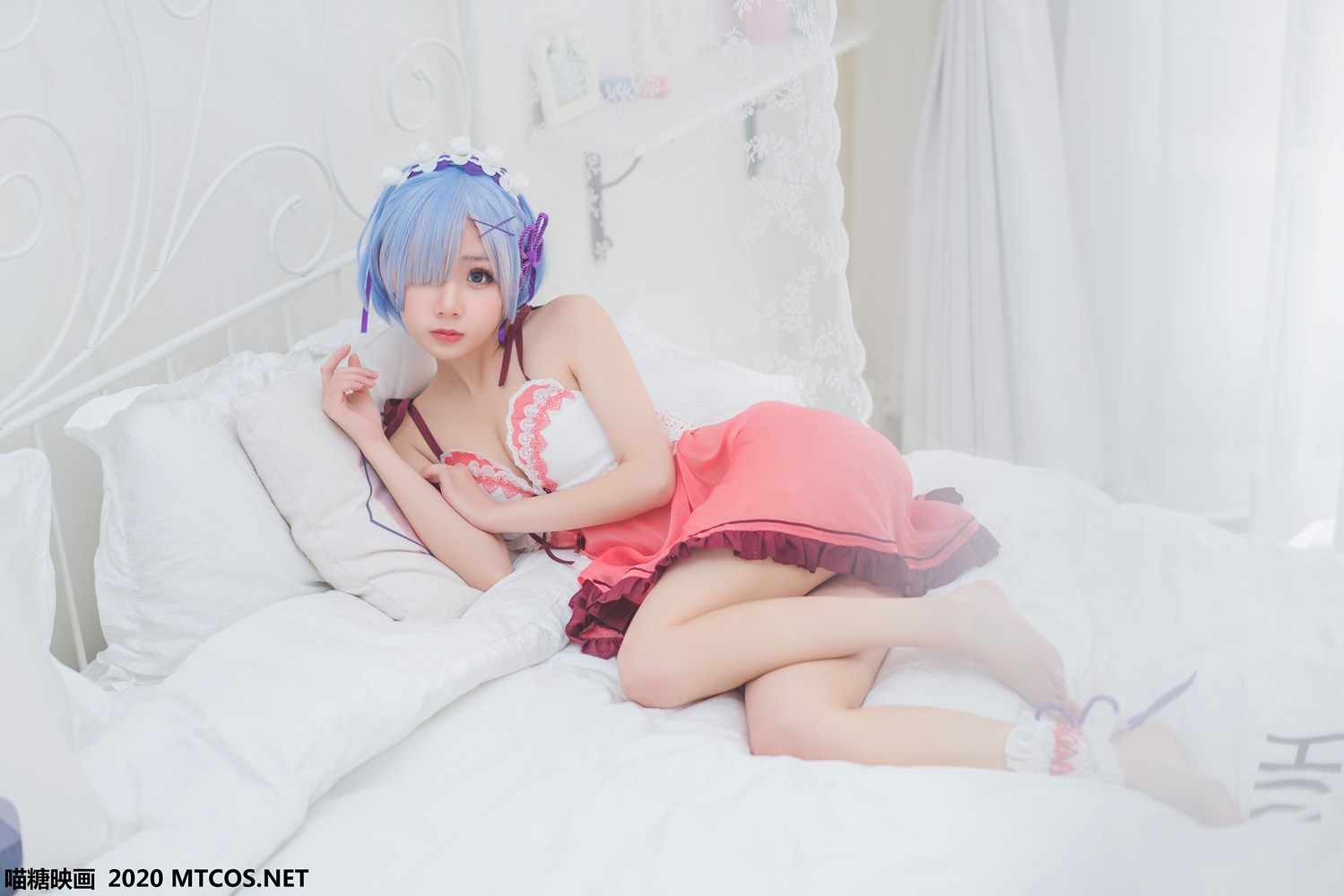 图片[13]-[喵糖映画] VOL.112 蕾姆睡衣 在线浏览 – 速更版-美库