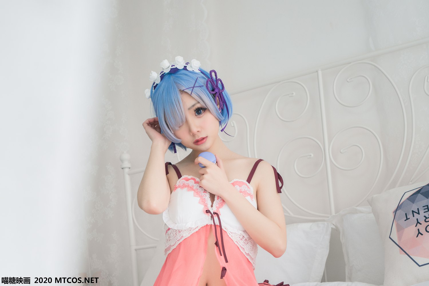 图片[19]-[喵糖映画] VOL.112 蕾姆睡衣 在线浏览 – 速更版-美库