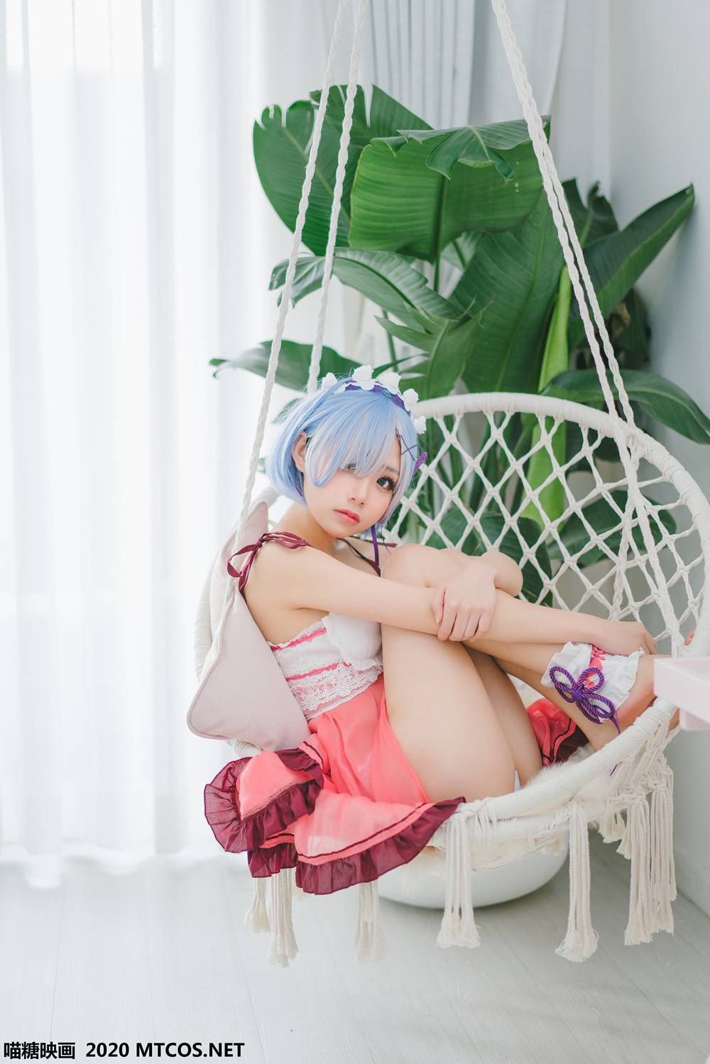 图片[22]-[喵糖映画] VOL.112 蕾姆睡衣 在线浏览 – 速更版-美库