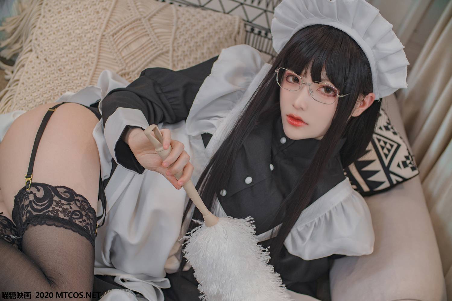 图片[10]-[喵糖映画] VOL.120 女仆眼镜娘 在线浏览 – 速更版-美库
