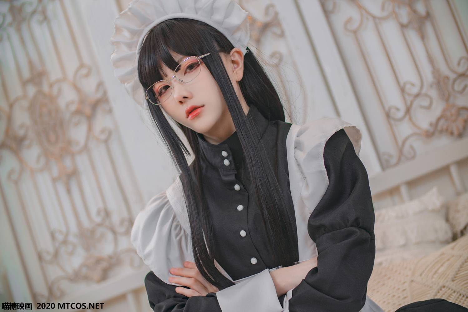 图片[13]-[喵糖映画] VOL.120 女仆眼镜娘 在线浏览 – 速更版-美库