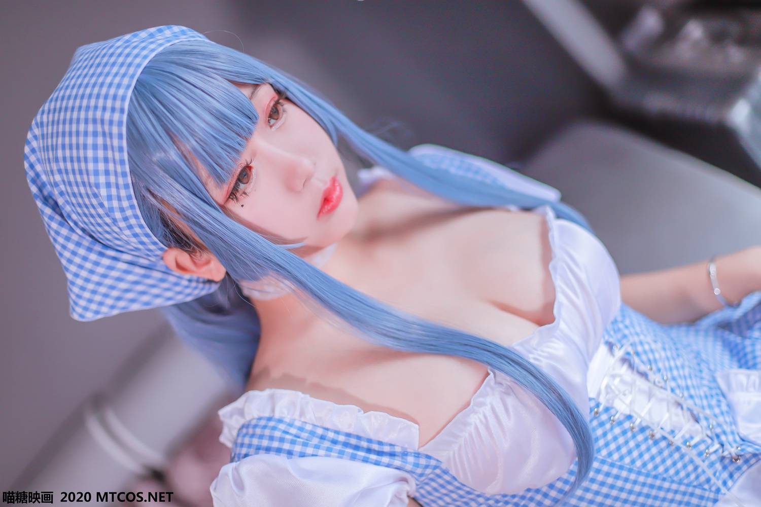 图片[19]-[喵糖映画] VOL.122 蓝色女仆 在线浏览 – 速更版-美库
