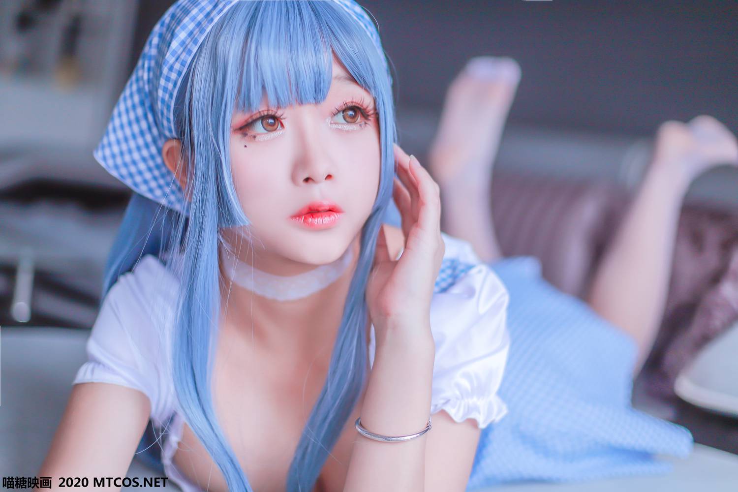 图片[21]-[喵糖映画] VOL.122 蓝色女仆 在线浏览 – 速更版-美库