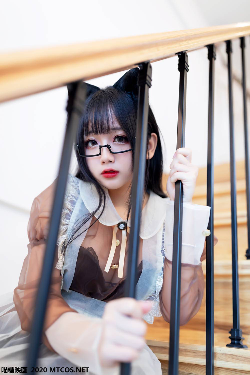 图片[12]-[喵糖映画] VOL.125 棕色透明女仆 在线浏览 – 速更版-美库