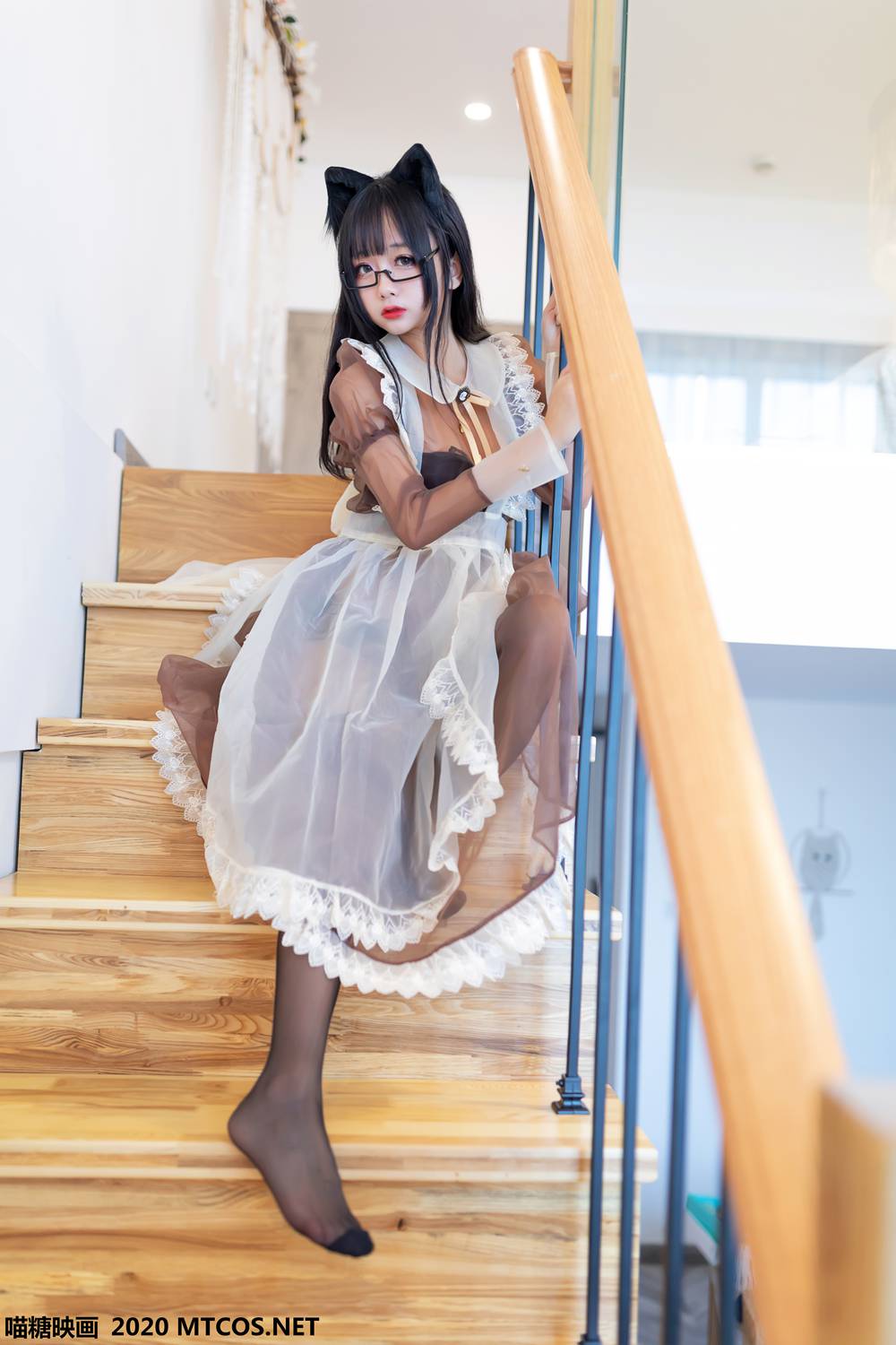 图片[13]-[喵糖映画] VOL.125 棕色透明女仆 在线浏览 – 速更版-美库