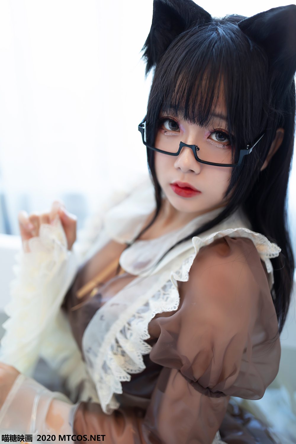 图片[20]-[喵糖映画] VOL.125 棕色透明女仆 在线浏览 – 速更版-美库