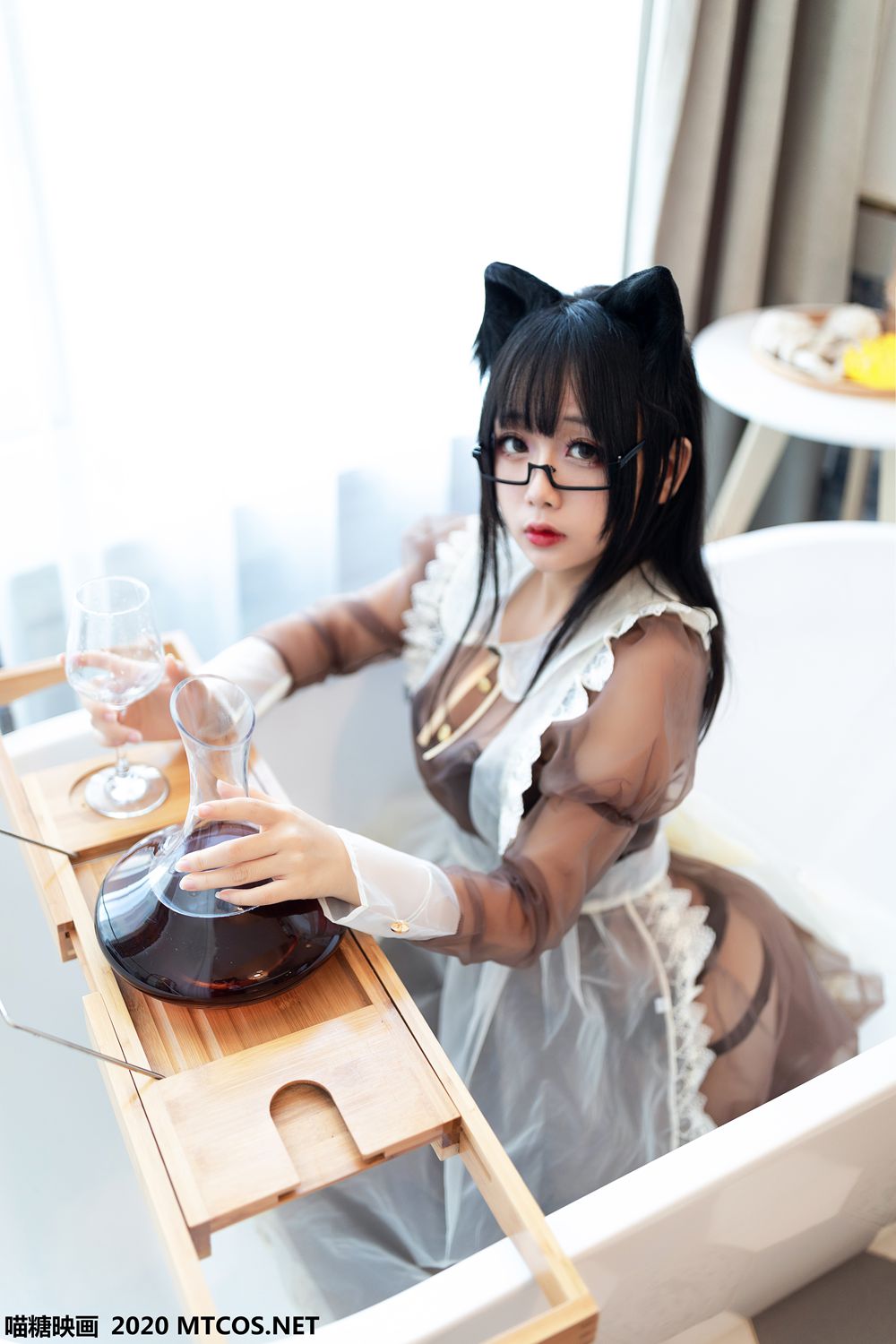 图片[22]-[喵糖映画] VOL.125 棕色透明女仆 在线浏览 – 速更版-美库