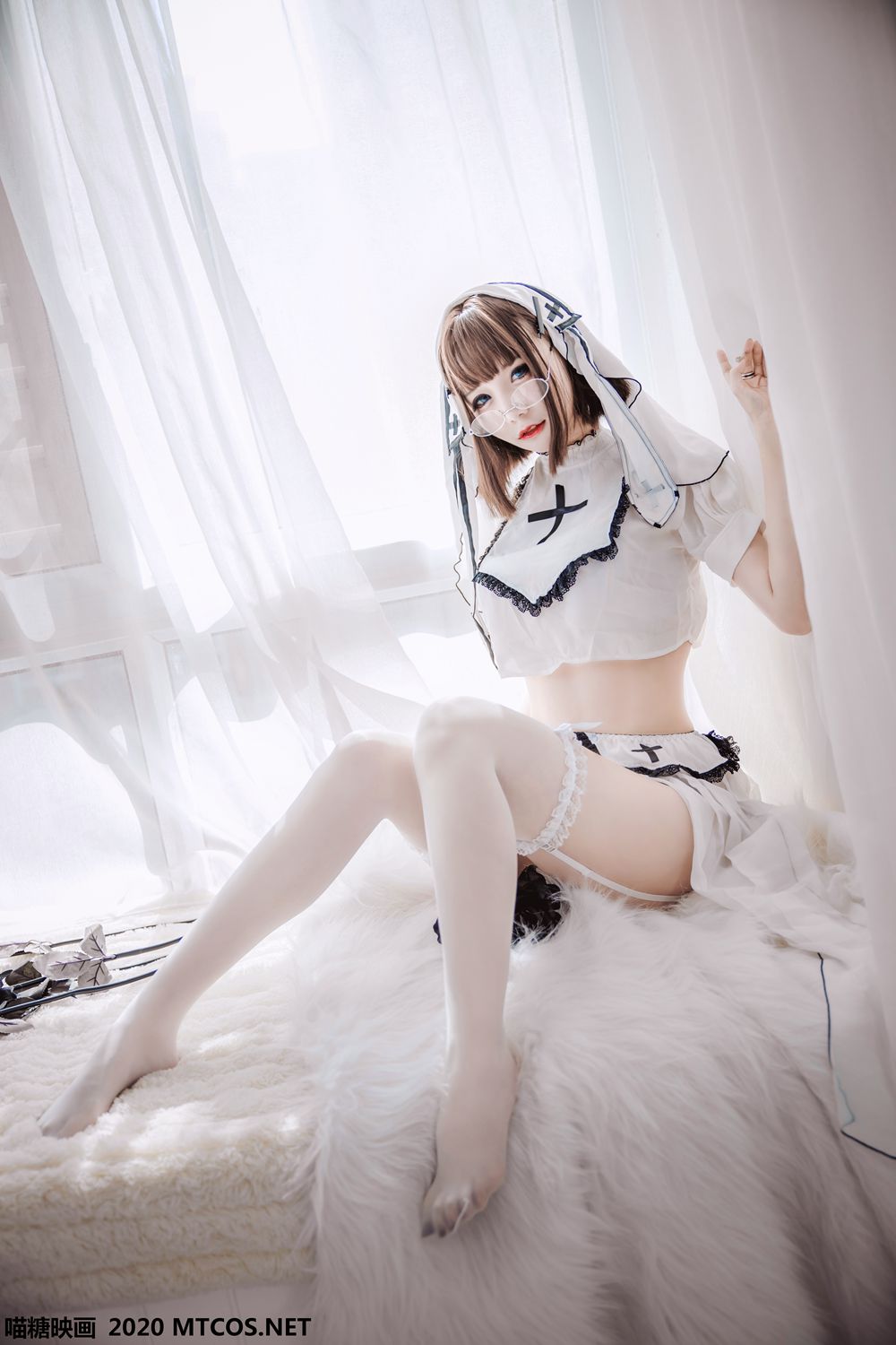 图片[24]-[喵糖映画] VOL.131 白色修女 在线浏览 – 速更版-美库