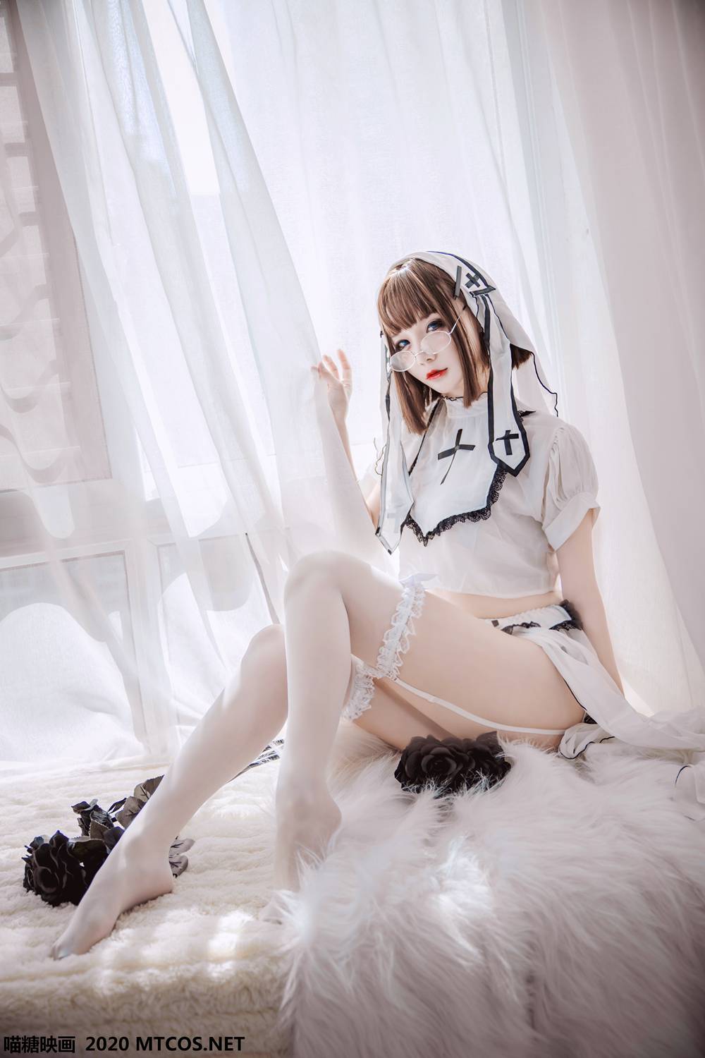 图片[26]-[喵糖映画] VOL.131 白色修女 在线浏览 – 速更版-美库