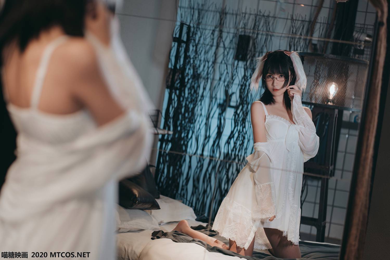 图片[10]-[喵糖映画] VOL.139 白色私房睡裙 在线浏览 – 速更版-美库