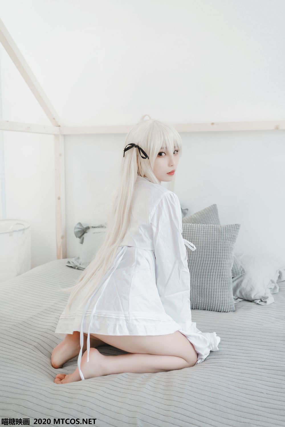 图片[11]-[喵糖映画] VOL.140 白裙裸腿 在线浏览 – 速更版-美库