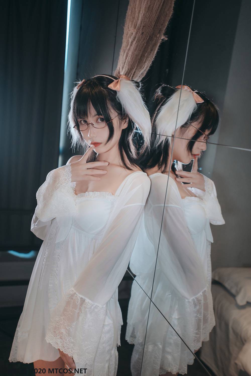 图片[19]-[喵糖映画] VOL.139 白色私房睡裙 在线浏览 – 速更版-美库