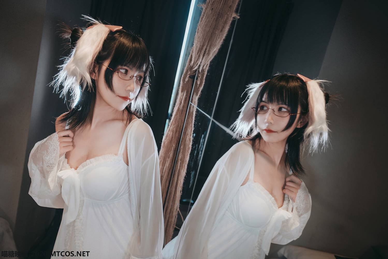 图片[21]-[喵糖映画] VOL.139 白色私房睡裙 在线浏览 – 速更版-美库