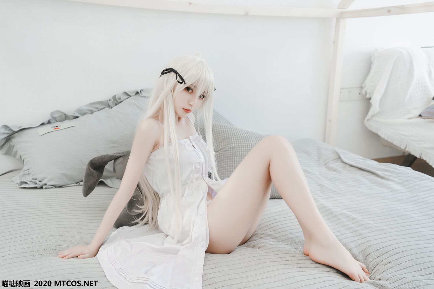 图片[18]-[喵糖映画] VOL.140 白裙裸腿 在线浏览 – 速更版-美库