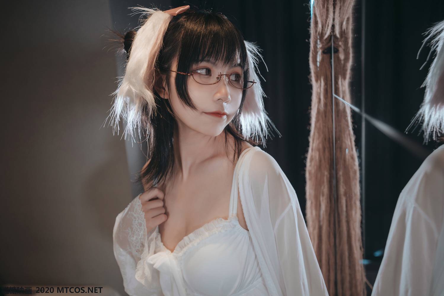 图片[22]-[喵糖映画] VOL.139 白色私房睡裙 在线浏览 – 速更版-美库