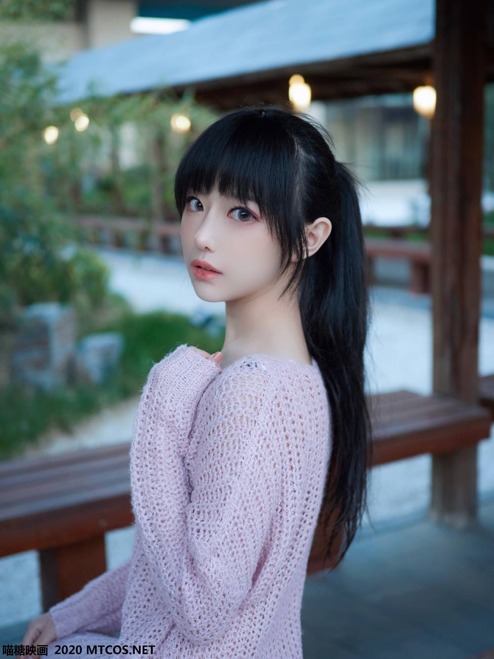 图片[11]-[喵糖映画] VOL.147 白色泳装之温泉 在线浏览 – 速更版-美库