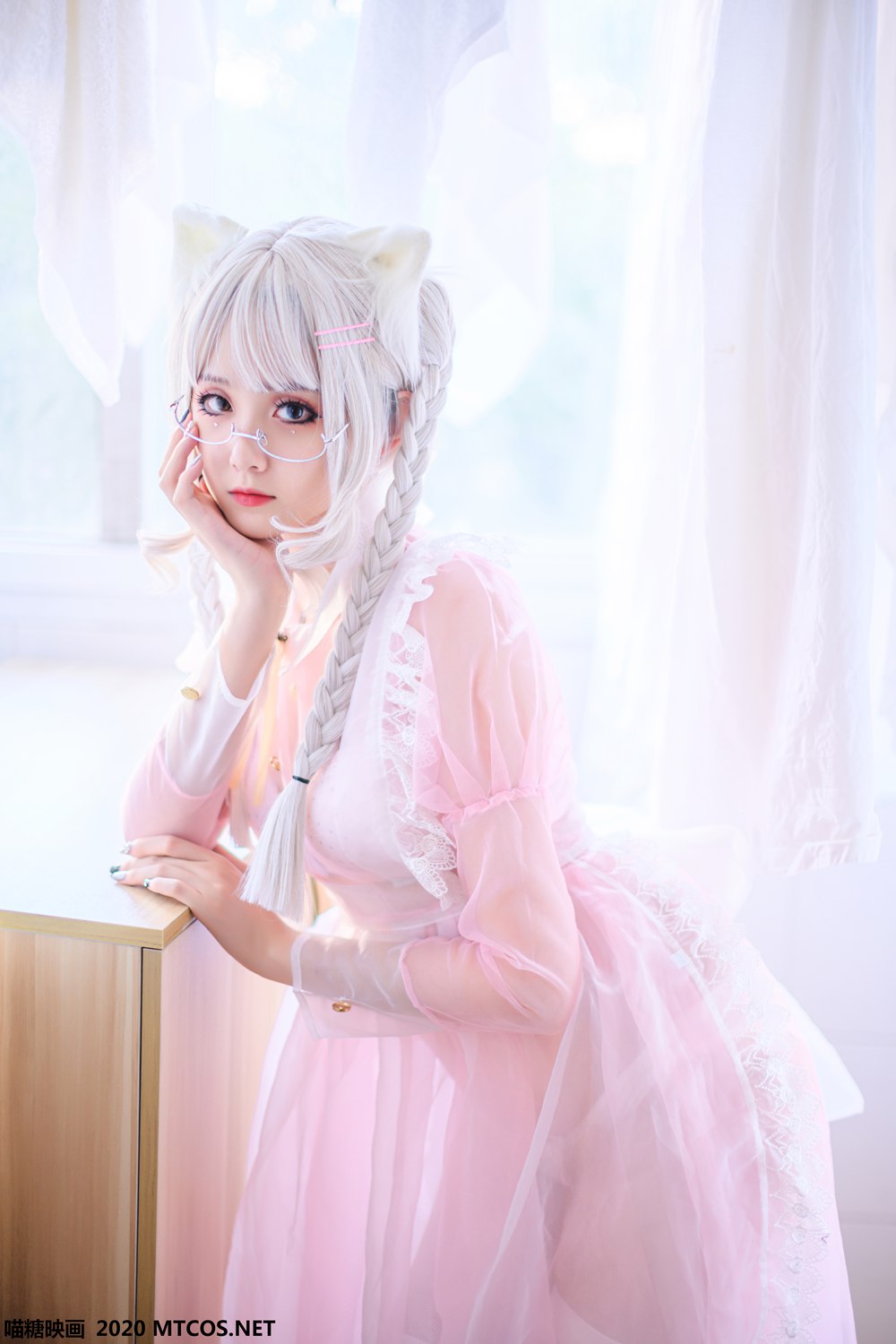 图片[14]-[喵糖映画] VOL.149 粉色透明女仆 在线浏览 – 速更版-美库
