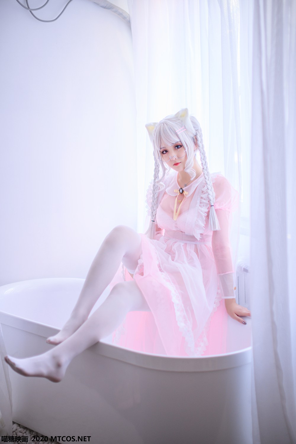 图片[16]-[喵糖映画] VOL.149 粉色透明女仆 在线浏览 – 速更版-美库