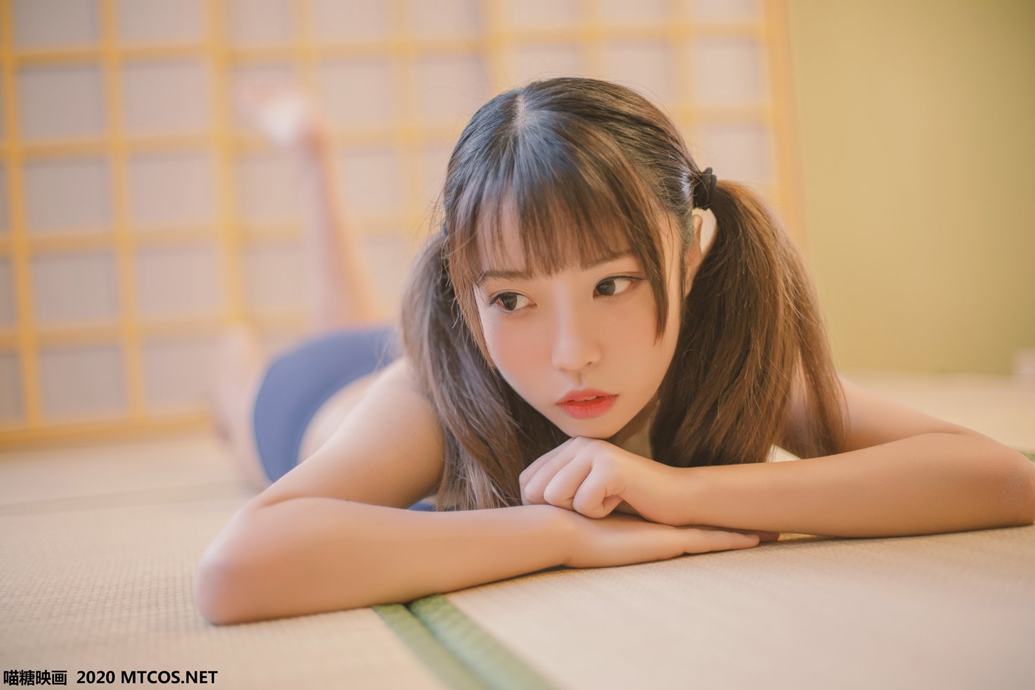 图片[17]-[喵糖映画] VOL.153 蓝白泳装 在线浏览 – 速更版-美库