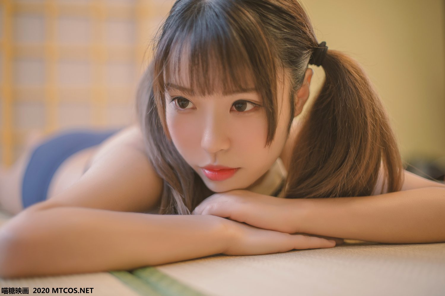 图片[18]-[喵糖映画] VOL.153 蓝白泳装 在线浏览 – 速更版-美库