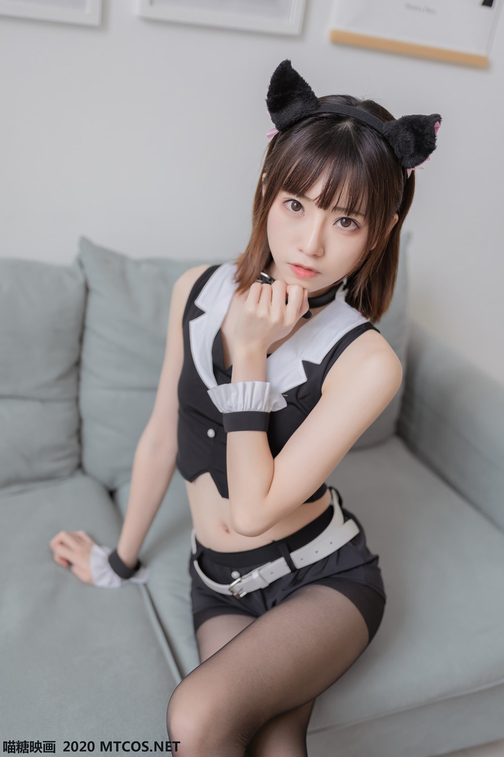 图片[27]-[喵糖映画] VOL.154 黑丝猫耳娘 在线浏览 – 速更版-美库