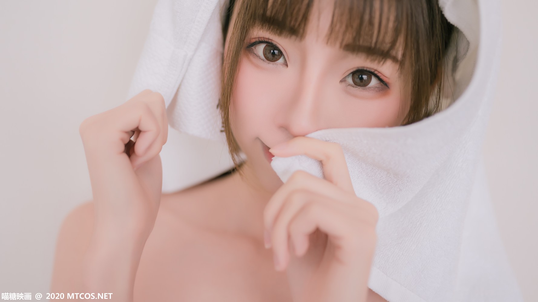图片[12]-[喵糖映画] VOL.158 纯白浴巾 在线浏览 – 速更版-美库