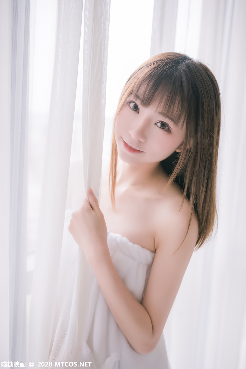 图片[23]-[喵糖映画] VOL.158 纯白浴巾 在线浏览 – 速更版-美库