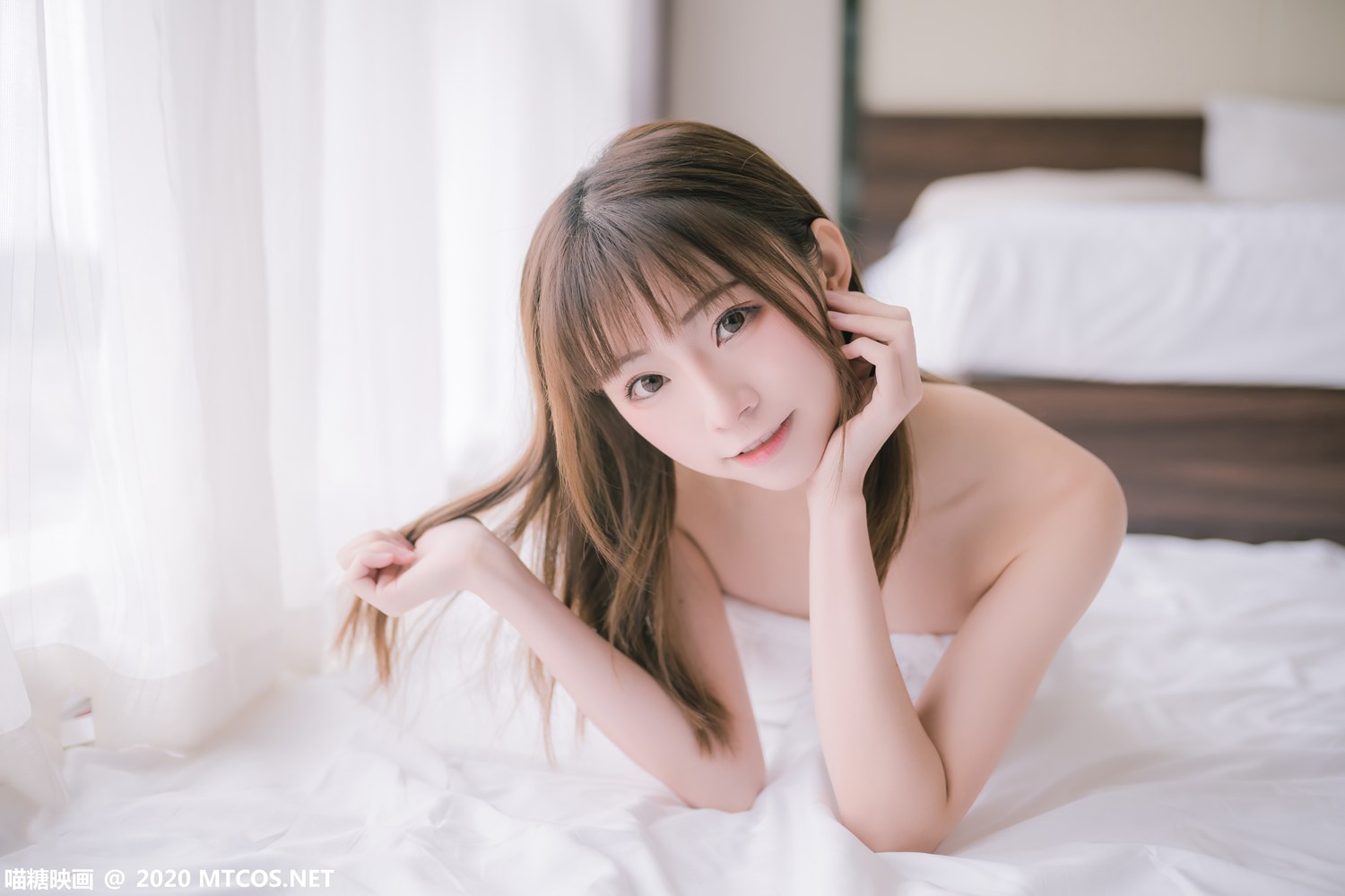 图片[25]-[喵糖映画] VOL.158 纯白浴巾 在线浏览 – 速更版-美库