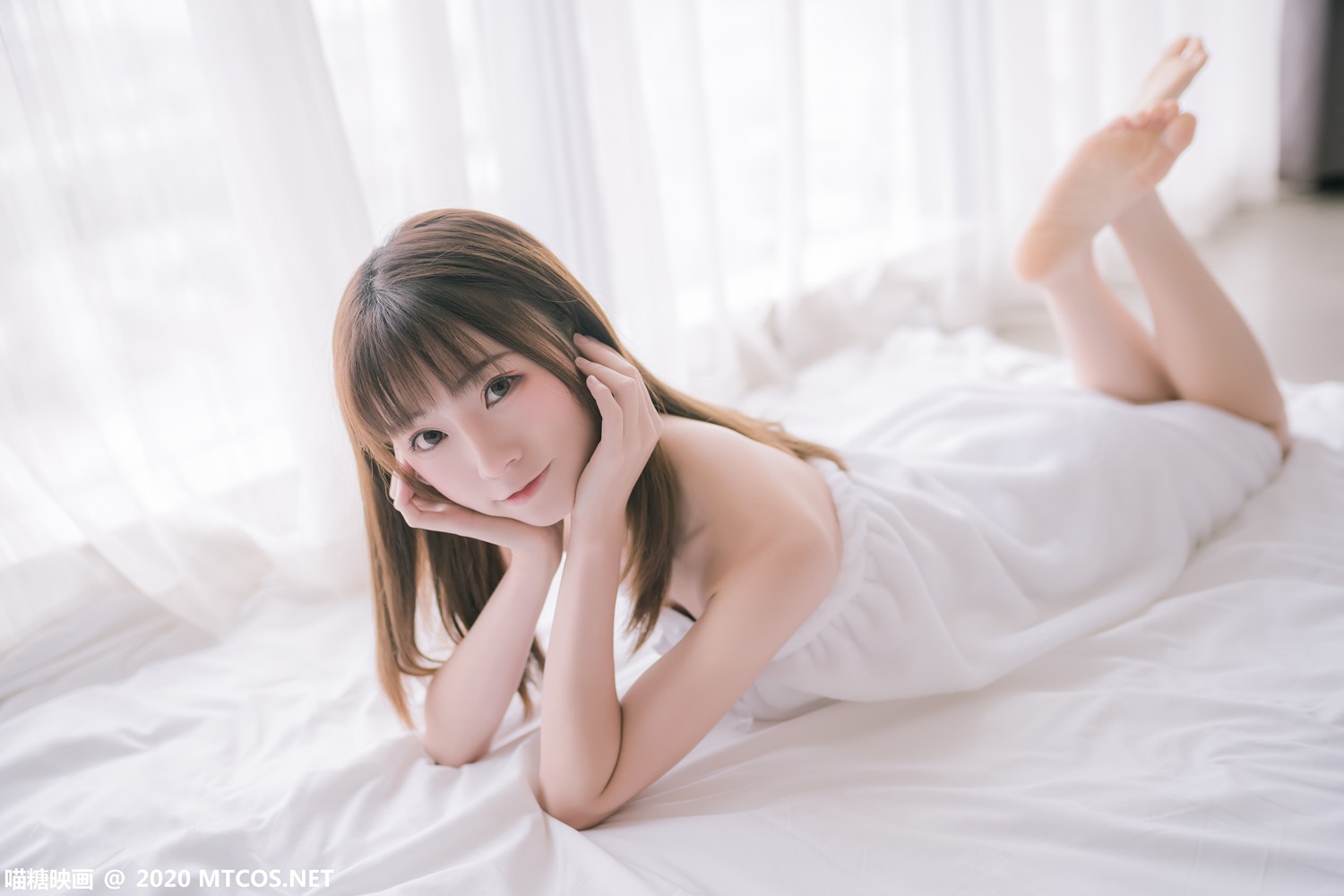 图片[26]-[喵糖映画] VOL.158 纯白浴巾 在线浏览 – 速更版-美库