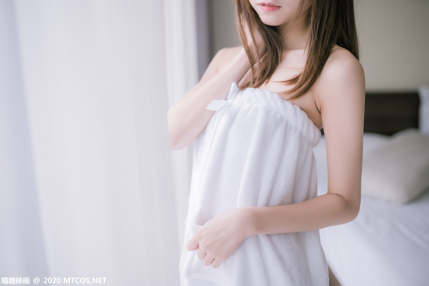 图片[30]-[喵糖映画] VOL.158 纯白浴巾 在线浏览 – 速更版-美库