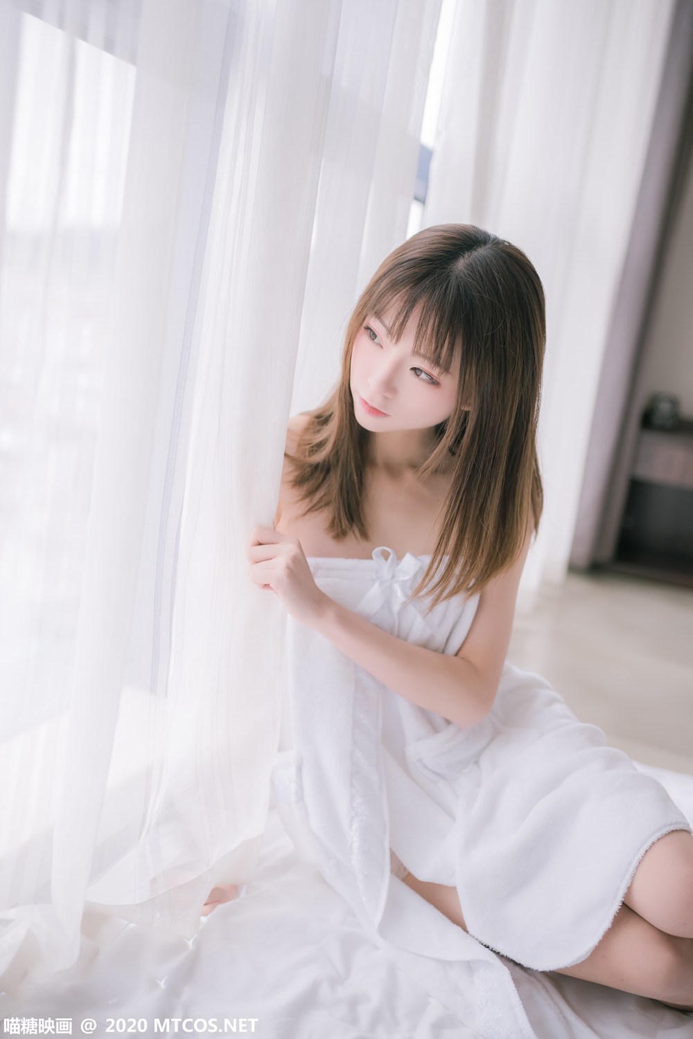 图片[31]-[喵糖映画] VOL.158 纯白浴巾 在线浏览 – 速更版-美库