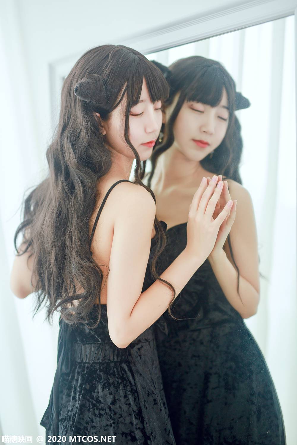 图片[25]-[喵糖映画] VOL.160 小恶魔黑裙 在线浏览 – 速更版-美库