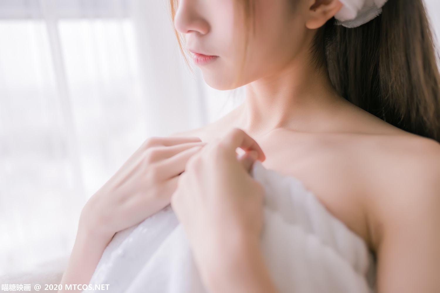 图片[38]-[喵糖映画] VOL.158 纯白浴巾 在线浏览 – 速更版-美库