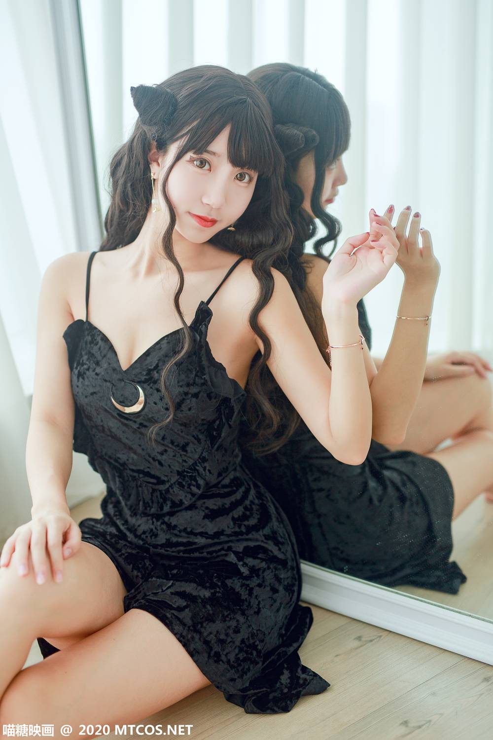 图片[32]-[喵糖映画] VOL.160 小恶魔黑裙 在线浏览 – 速更版-美库