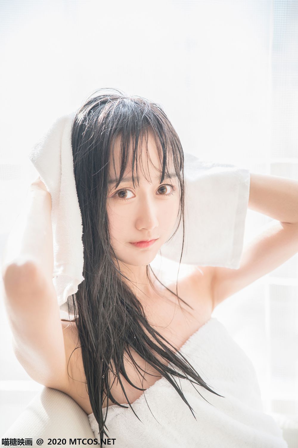 图片[42]-[喵糖映画] VOL.174 纯白浴巾 在线浏览 – 速更版-美库