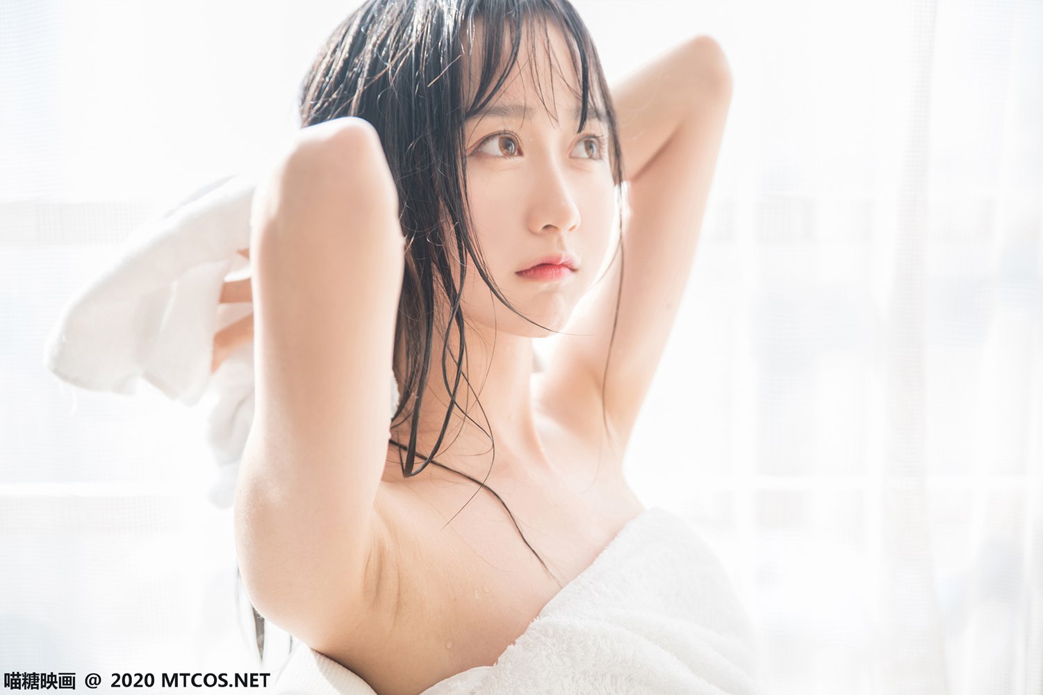 图片[52]-[喵糖映画] VOL.174 纯白浴巾 在线浏览 – 速更版-美库