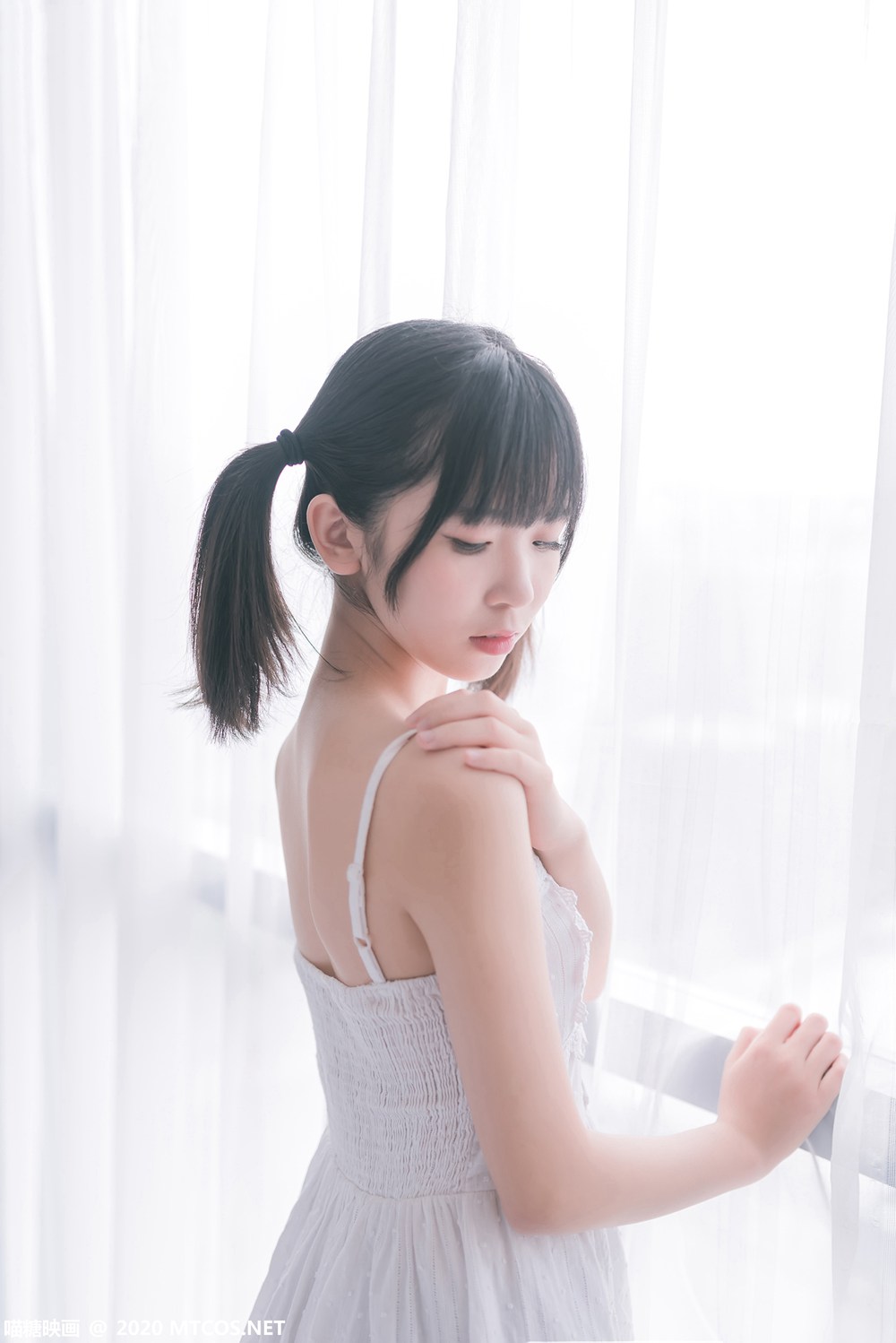 图片[10]-[喵糖映画] VOL.177 白裙少女 在线浏览 – 速更版-美库