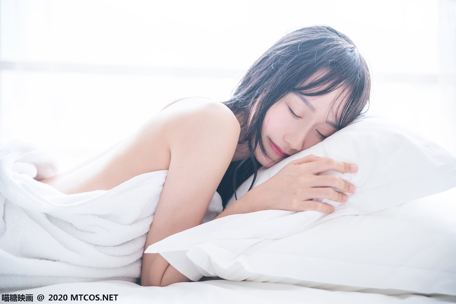 图片[46]-[喵糖映画] VOL.174 纯白浴巾 在线浏览 – 速更版-美库