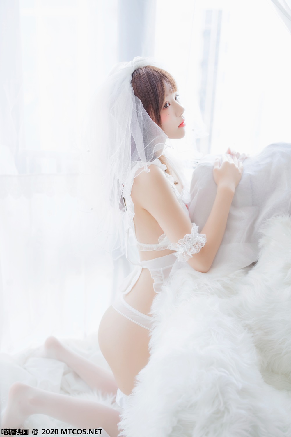 图片[12]-[喵糖映画] VOL.186 纯白轻纱 在线浏览 – 速更版-美库