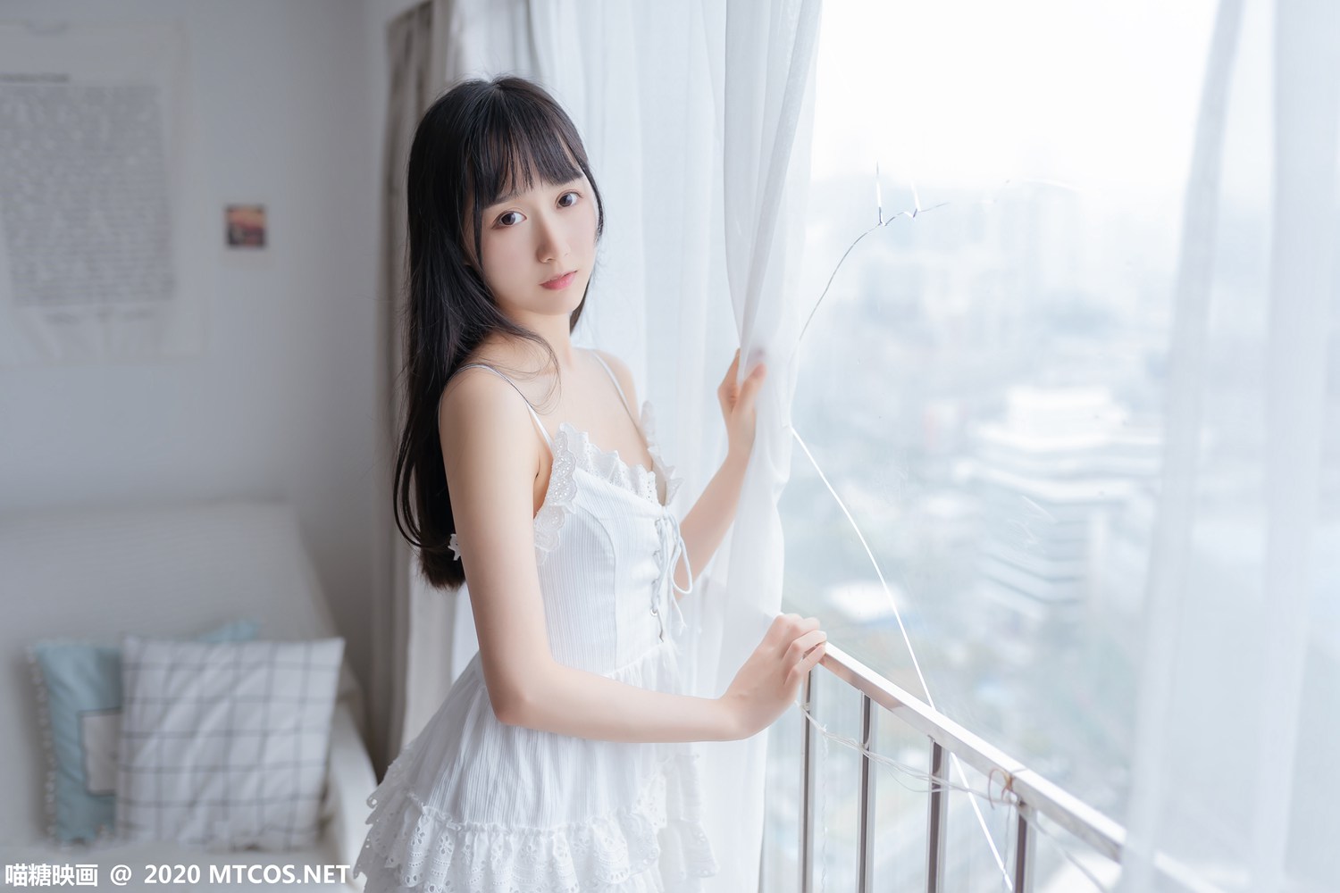 图片[10]-[喵糖映画] VOL.187 白裙少女 在线浏览 – 速更版-美库