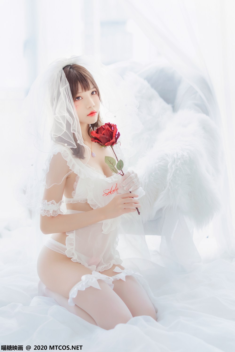 图片[16]-[喵糖映画] VOL.186 纯白轻纱 在线浏览 – 速更版-美库