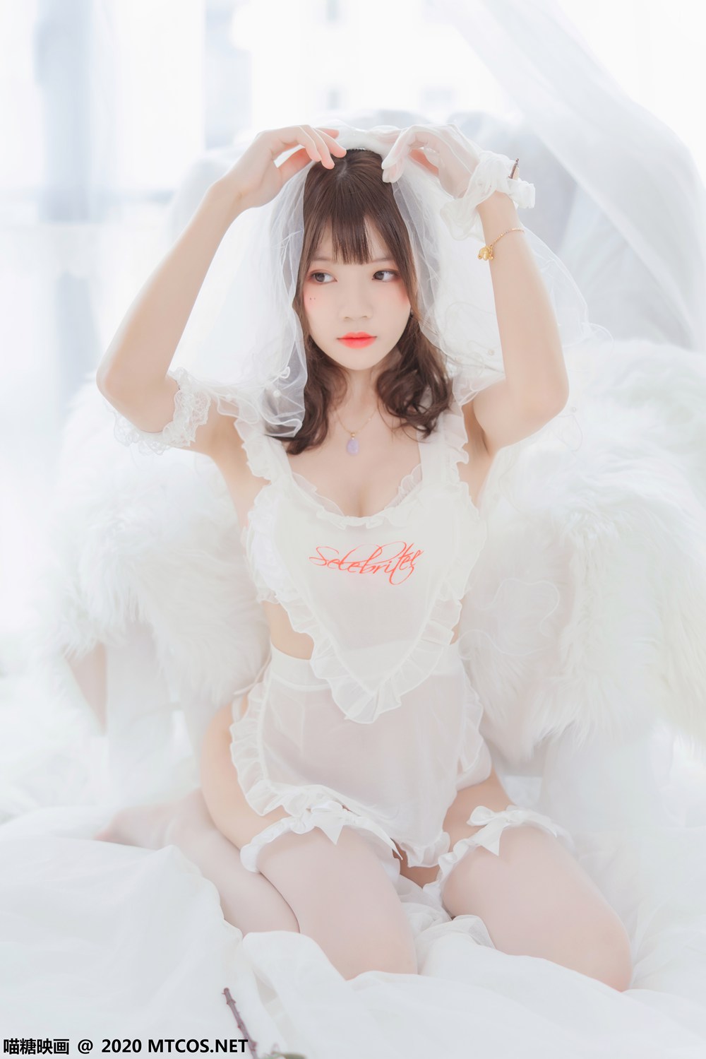 图片[18]-[喵糖映画] VOL.186 纯白轻纱 在线浏览 – 速更版-美库