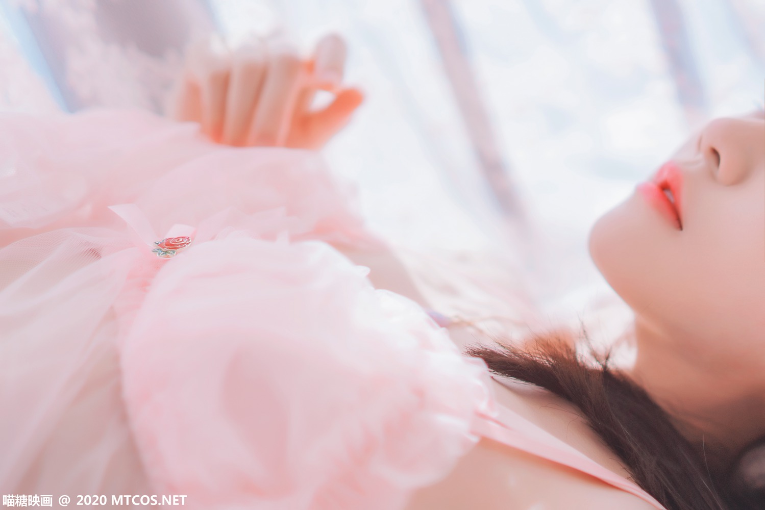 图片[12]-[喵糖映画] VOL.189 粉系轻纱 在线浏览 – 速更版-美库